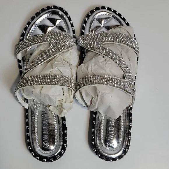 Wild Diva Lounge Hologram Women's Sandals - Picture 5 of 6